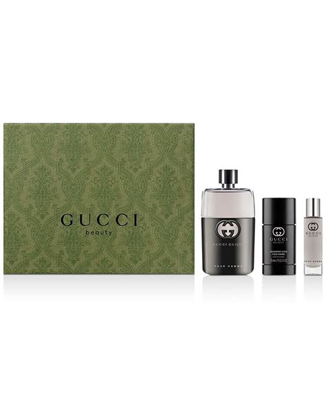 gucci 3-pc. guilty eau de toilette gift set|Gucci 3.